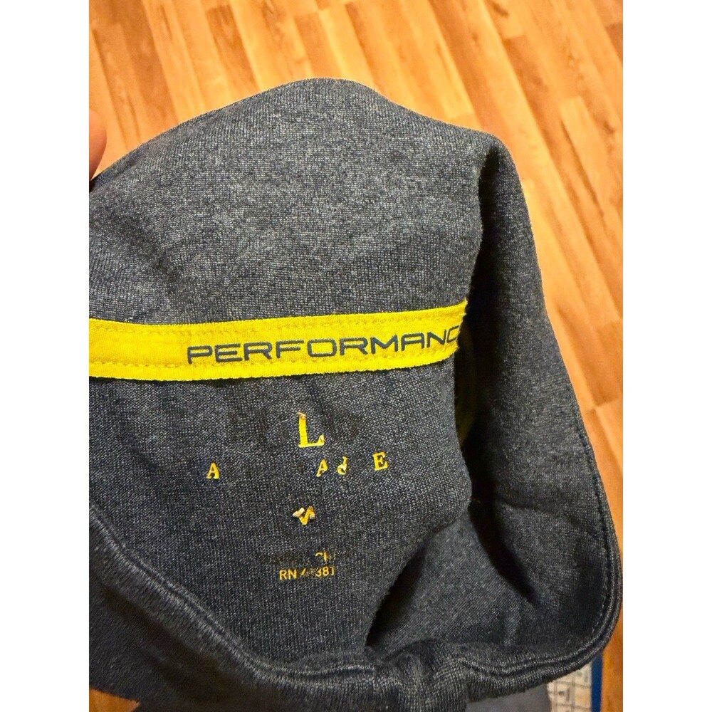 Polo Ralph Lauren Performance 1/4 Zip Pullover Gray M‎ Athletic Logo Top Gym - Picture 6 of 9